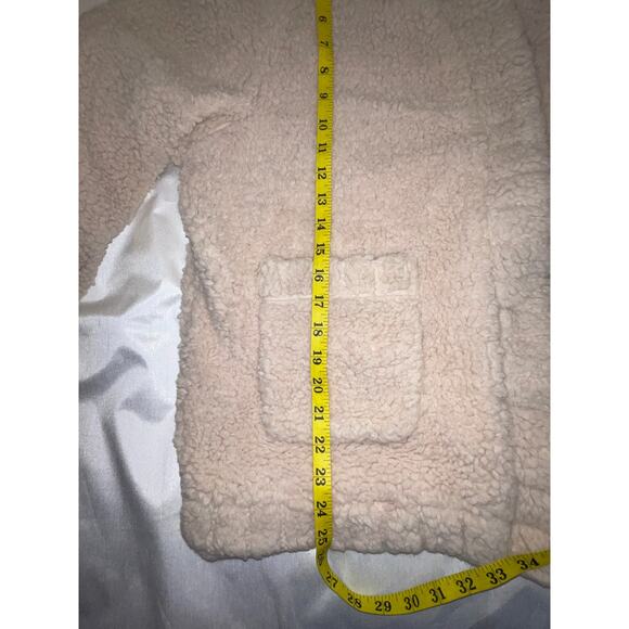 Urban Outfitters Teddy Jacket in Cream - Size‎ L - SO Yummy! - Picture 8 of 11